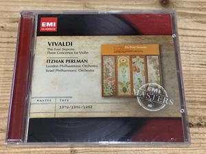 Vivaldi The Four Seasons Three Violin Concertos ITZHAK PERLMAN EMI CD New Sealed - Picture 1 of 2