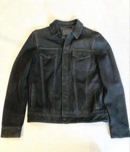 Chaqueta de cuero gamuza Allsaints XS buen estado - Imagen 1 de 3