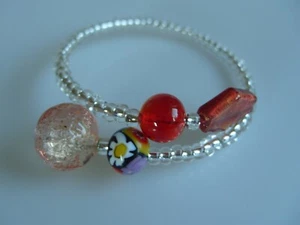 Pulsera Elegante Original Cristal de Murano Mujer Joyería Cristal de Murano Hecho a Mano - Imagen 1 de 7