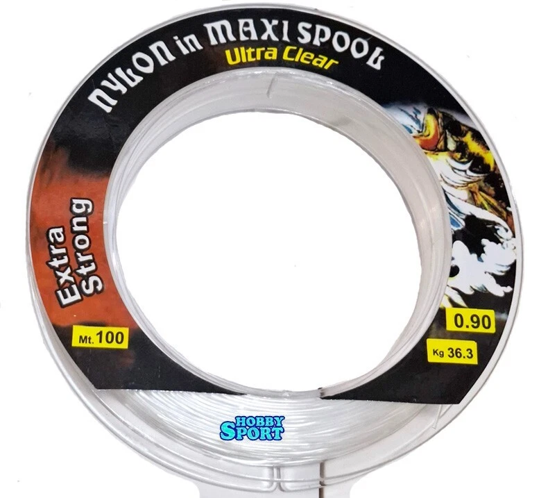 FILO PER PESCA 0,90 MM - 100 MT MAXI SPOOL PREDATOR EXPERT X TRAINA BARCA FONDO - Immagine 1 di 1
