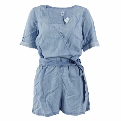 GAP Damen Jumpsuit 527497 Denim-Look Mittelblau / XL / Playsuit, Strand, kurz - Bild 1 von 4