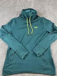 Under Armour Damenpullover Fleece Trichter Ausschnitt Sweatshirt Größe Medium - grün - Bild 1 von 14