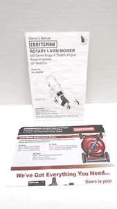 Cortacésped rotativo Craftsman serie 650 22 pulgadas Modelo 917.376742 Manual del propietario - Imagen 1 de 3