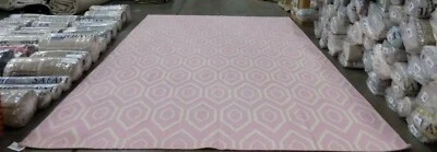 Alfombra ROSA/MARFIL 10' X 14' defecto precio reducido 1172575597 DHU556C-10 Foto 1 de 3