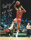 REGGIE THEUS  CHICAGO BULLS  ALL STAR 81,83    ACTION SIGNED 8X10