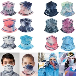 Skimaske Fleece Nackenwärmer Winter Gesichtsbedeckung Schal Sturmhaube für Erwachsene Kinder - Bild 1 von 88