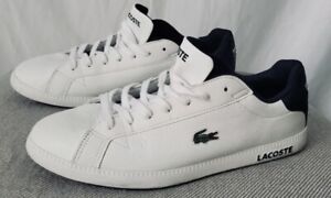 LACOSTE - WOMENS WHITE SHOES -  SIZE 42