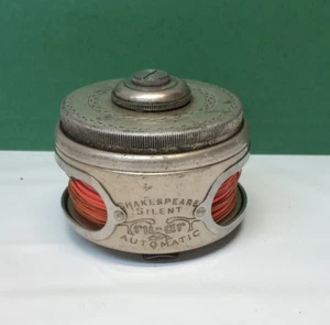 Vintage Shakespeare Silent Tru-Art Automatic Fliegenrolle #1836 Modell GB Made in USA - Bild 1 von 4