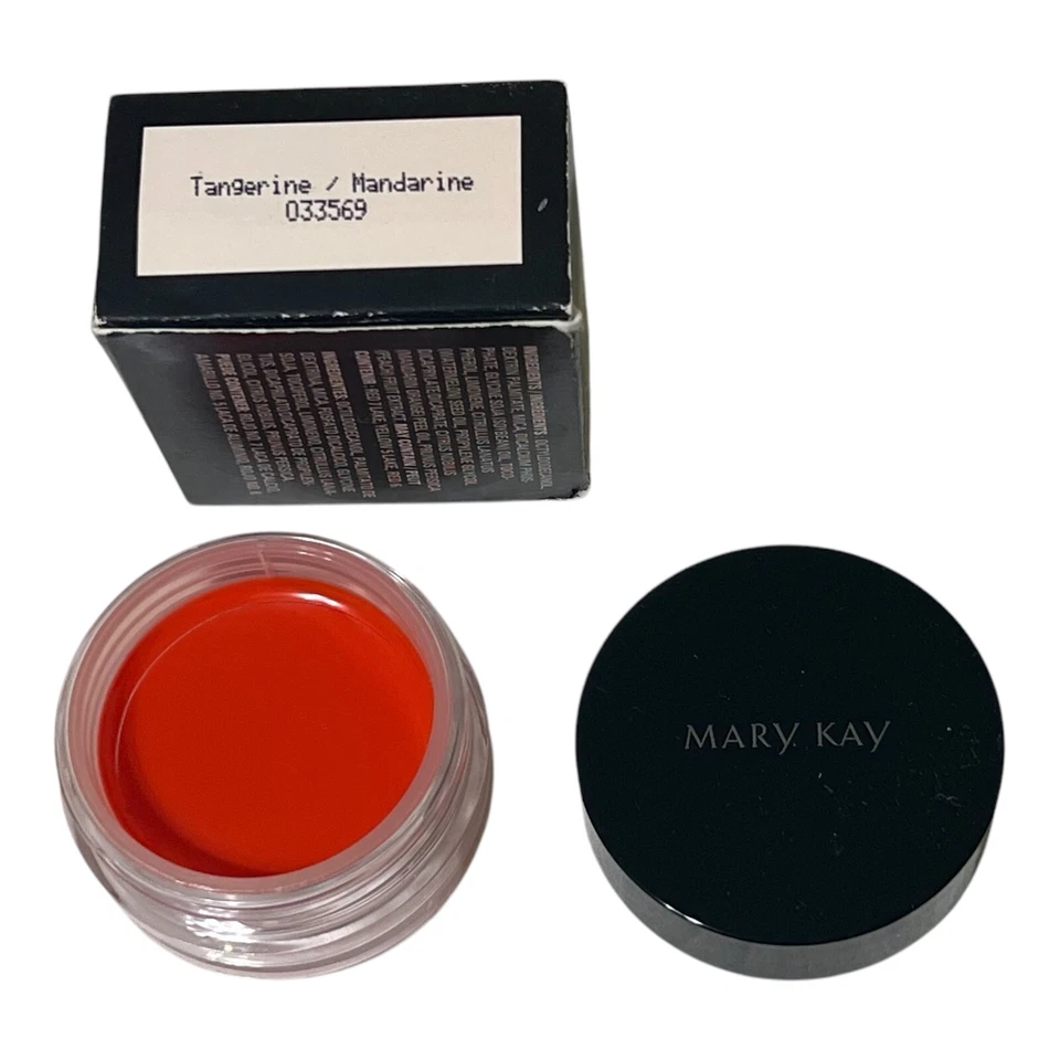 033569 Mary Kay Cheek Glaze Blush Tangerine Discontinued Ship