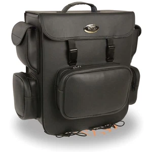 Milwaukee Performance Large PVC Sissy Bar Bag w/ 5 Bonus Pockets**SH584 - Bild 1 von 5