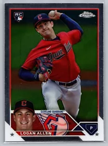 Logan Allen Base Rookie RC 2023 Topps Chrome Update Baseball - Picture 1 of 1