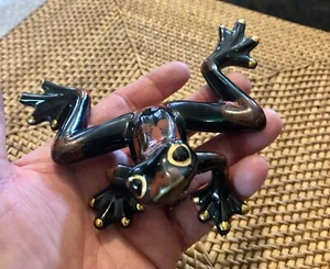 Golden Pond Collection Ceramic Frog - Picture 1 of 10