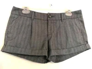 American Eagle Damen Shorts 4 grau khaki Chino Bündchen Freizeit Taschen Outdoor - Bild 1 von 4
