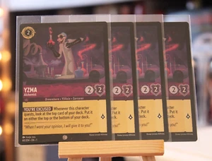 Disney Lorcana Play Set - Yzma Alchemist - 60/204 NM+ NON-Foil x4 Cards - Picture 1 of 1