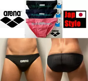 Arena PAST1903 Japan-Style Men's Competition Swimwear Speedo Racer Bikini Briefs - Picture 1 of 22