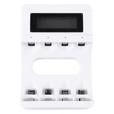  C Rechargeable Batteries Power Bank Charger White Liquid Crystal