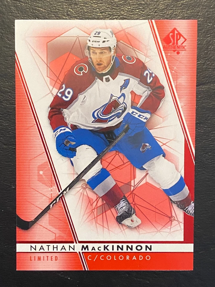 Nathan MacKinnon 2022-23 SP Authentic Limited Red #29 Colorado Avalanche - Image 1 of 2