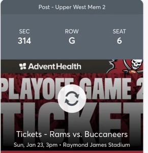 tampa bay buccaneers tickets - Picture 1 of 2