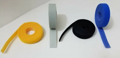VELCRO® BRAND ONE WRAP® REASUSABLE  FASTENER TAPE 1" in 3 Sizes & 14 COLORS - Image 1 of 4