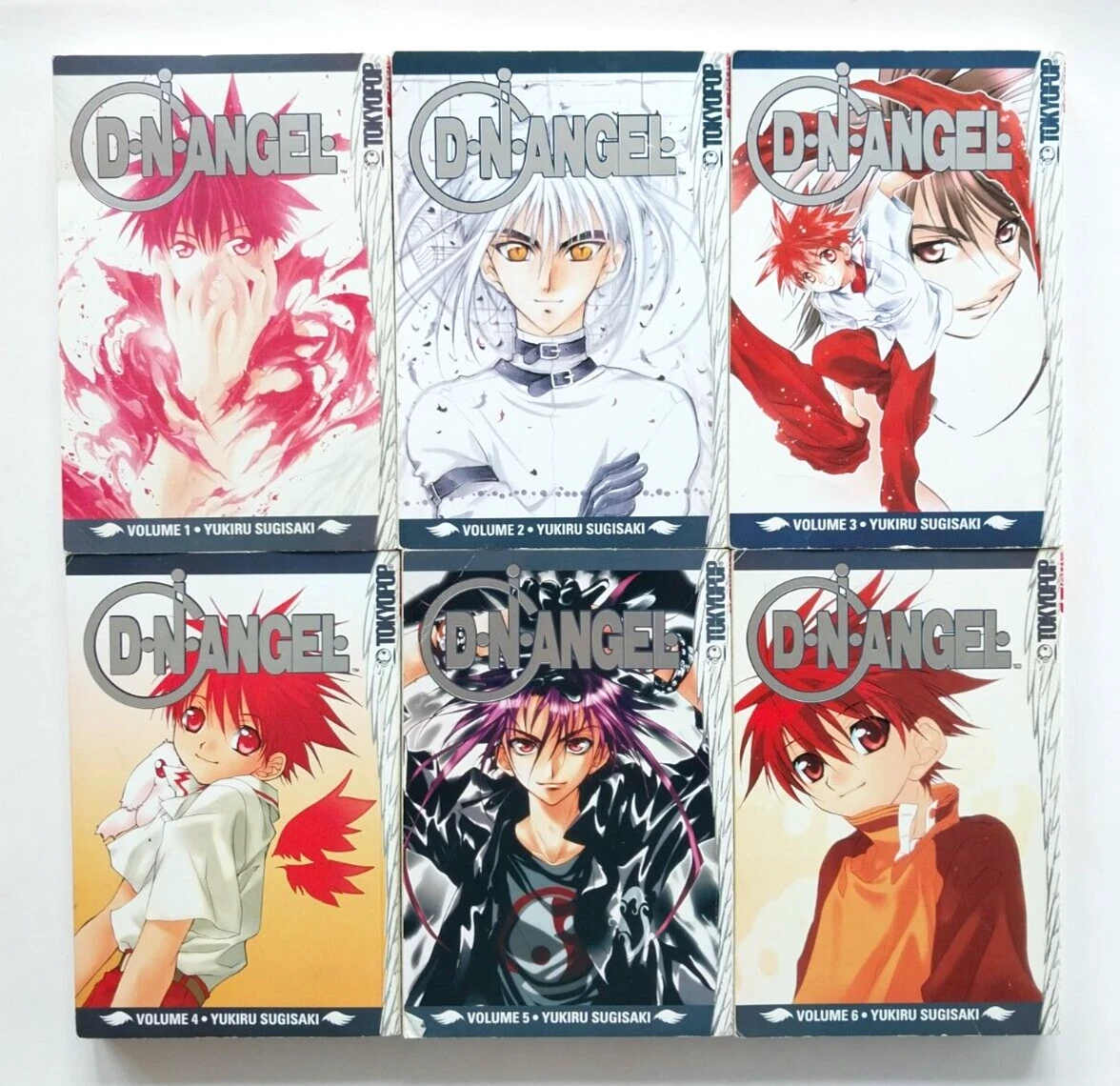 DN Angel Vol 1 2 3 4 5 6 - In English Yukiru Sugisaki Tokyopop