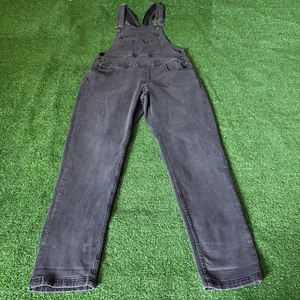 Tex europäische Marke Retro StyIe kultige Denim schwarze Jeans Latzhose US Größe 12 - Bild 1 von 14
