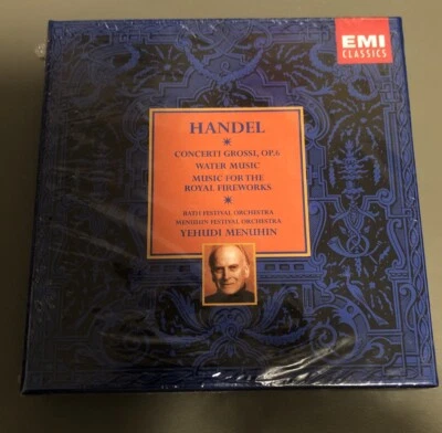 George Frideric Handel : 12 Concerti Grossi (Menuhin) CD 8 discs (2002) New - Image 1 of 3