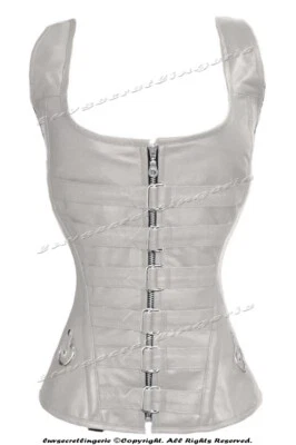 Corsé de entrenamiento de cintura deshuesada doble de acero resistente 24 sobre busto #1215-LE Foto 1 de 4