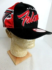 Atlanta Falcons New Era 59FIFTY Official NFL Embroidered Adjustable Cap NEW - Picture 1 of 9