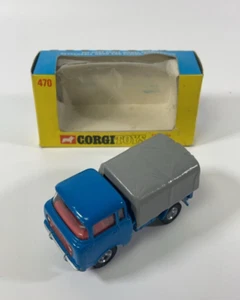 Corgi Toys n.470 Comando Avanti Jeep FC-150 Blu e Grigio Con Scatola - Foto 1 di 14