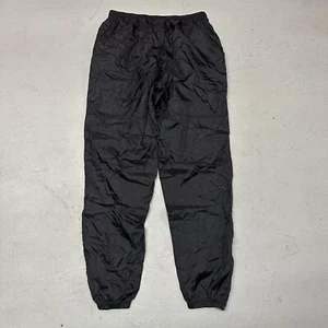 Pantalone uomo Nike vintage nero giacca a vento pista foderato caviglia zip conica taglia XL anni 90 - Foto 1 di 15