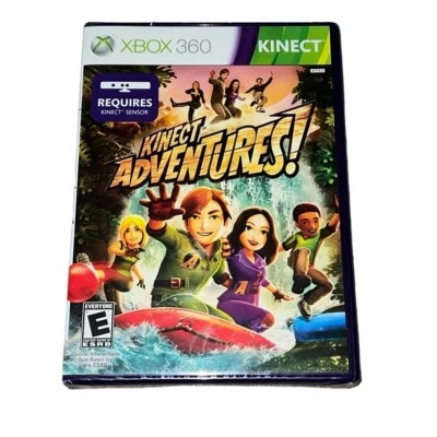 Xbox 360 - Kinect Adventures (Microsoft Xbox 360, 2010) - NEW & SEALED - Image 1 of 2