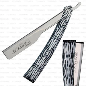 GERMAN BARBER SALON STRAIGHT CUT THROAT SHAVING SHAVER RAZOR RASOIR - Imagen 1 de 1