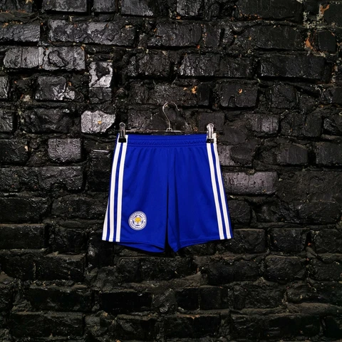 Leicester City Home Football Shorts 2018-2019 Adidas DM3417 Kids Size 5-6YRS Cover