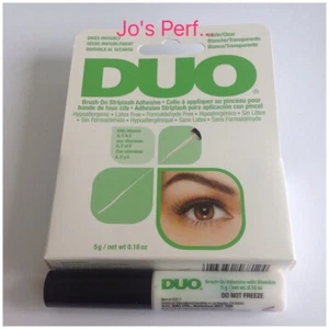 DUO Brush On Striplash Adhesive White/Clear For Eyelash Lash Extension 5g - Picture 1 of 1
