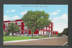 Tarjeta postal Sedalia Mo Smith Cotton High School ca 1938 - Imagen 1 de 1