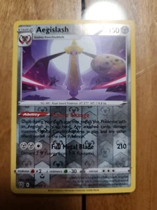 Pokemon Card Aegislash 107/163 Holo Rare Battle Styles - Picture 1 of 2