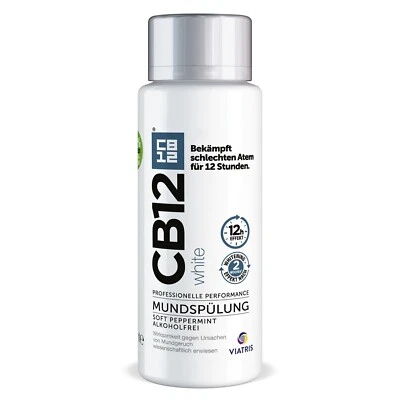 BRANDED CB12 White Mundspülung Mundwasser frischer Atem Mundgeruch whitening Zähne 250ml