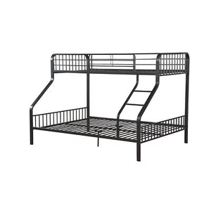 ACME Caius Twin XL/Queen Bunk Bed, Gunmetal (1Set/2Ctn) Gunmetal - Picture 1 of 4