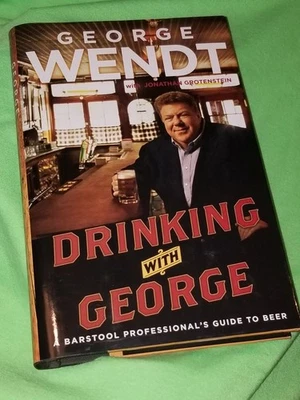 George Wendt Signed Book Autographed To Larry Drinking with George - Image 1 of 4