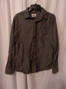 Camisa con botones gris y blanca EZEKIEL TALLA M - Imagen 1 de 5