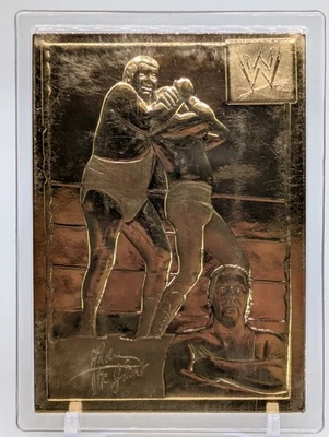 Andre The Giant WWE Wrestling Danbury Mint 22KT Gold Card Cards #1 - Image 1 of 3