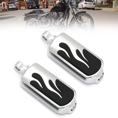 Escaleras de barra de choque estilo llama de 10 mm para Harley Sportster 48 72 modelos XL Foto 1 de 4