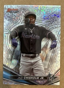 2022 Bowman's Best Base Mini-Diamond #70 Jazz Chisholm Jr. /299 - Miami Marlins - Picture 1 of 2