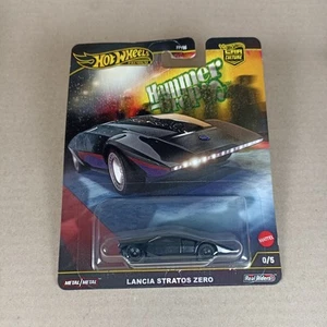 Hot Wheels Lancia Stratos Zero Chase Car Culture Hammer Drops 2024 *Minor Damage - Picture 1 of 5