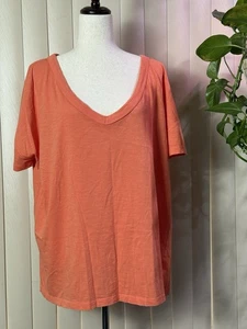 Aerie Women’s Oversized V-Neck Boyfriend T-Shirt Size M - Picture 1 of 3