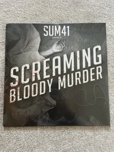 Sum 41 - Screaming Bloody Murder LP Magenta Cream & Black Vinyl New Sealed  - Picture 1 of 3
