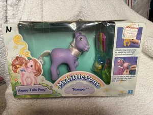 Vintage 1987 My Little Pony G1 Happy Tails Strampler versiegelt in versiegelter Verpackung - Bild 1 von 3