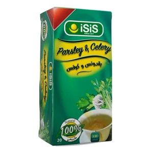 Isis Tea Bags Parsley And Celery Pure & Natural Dried Premium (20 Bags) Teas ... - Picture 1 of 9