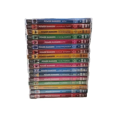 Mighty Morphin Power Rangers The Complete Series Sabans  17 Dvds Seasons  Foto 1 de 4