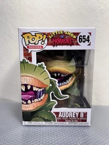 Funko Pop 'Movies' AUDREY II Vinyl Figure #654 NRFB Little Shop REGULAR VERSION - Picture 1 of 5
